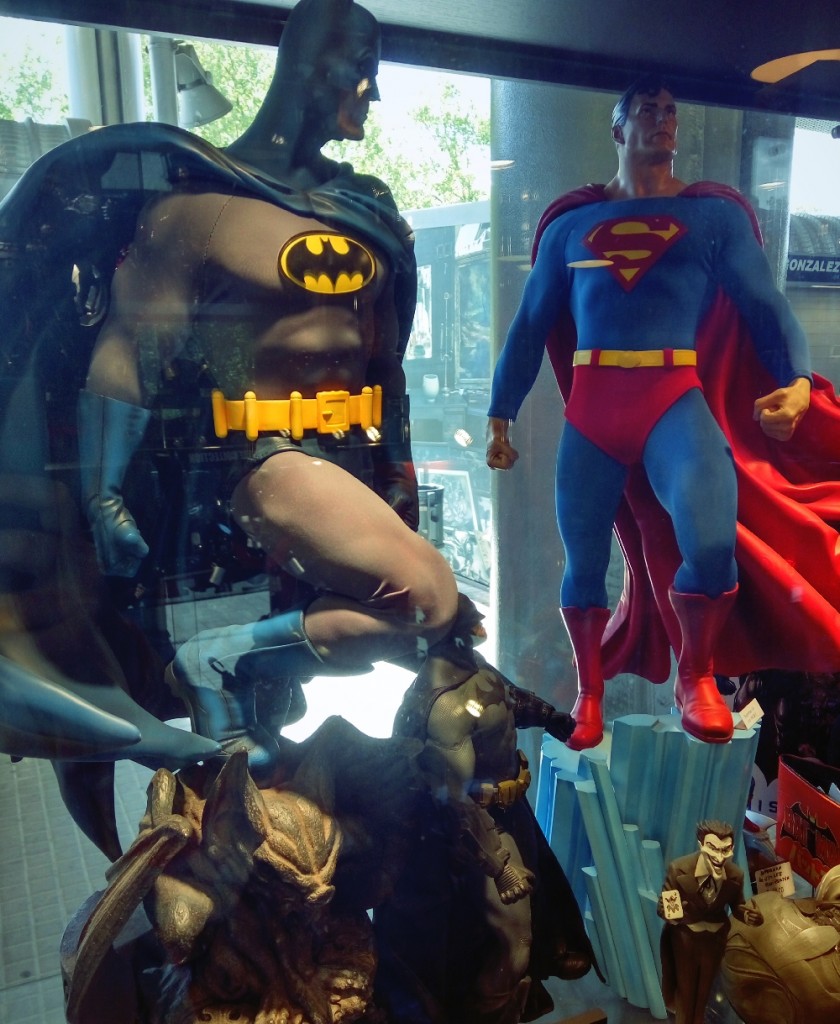 Batman vs Superman figures