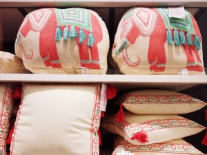 Primark elefant cushion
