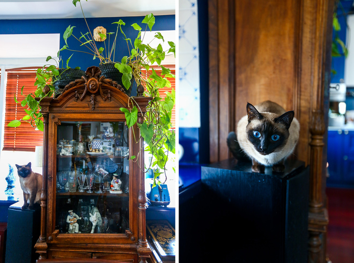 Home tour: Antique cupboard