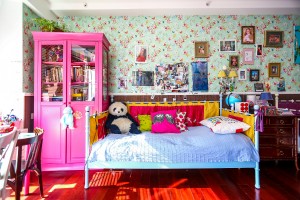 Chinoiserie girls bedroom