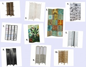 Room dividers roundup