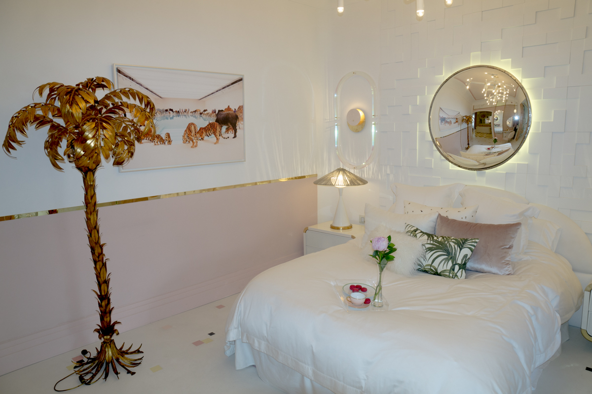 'Palm Spring' bedroom at Casa Decor 2017