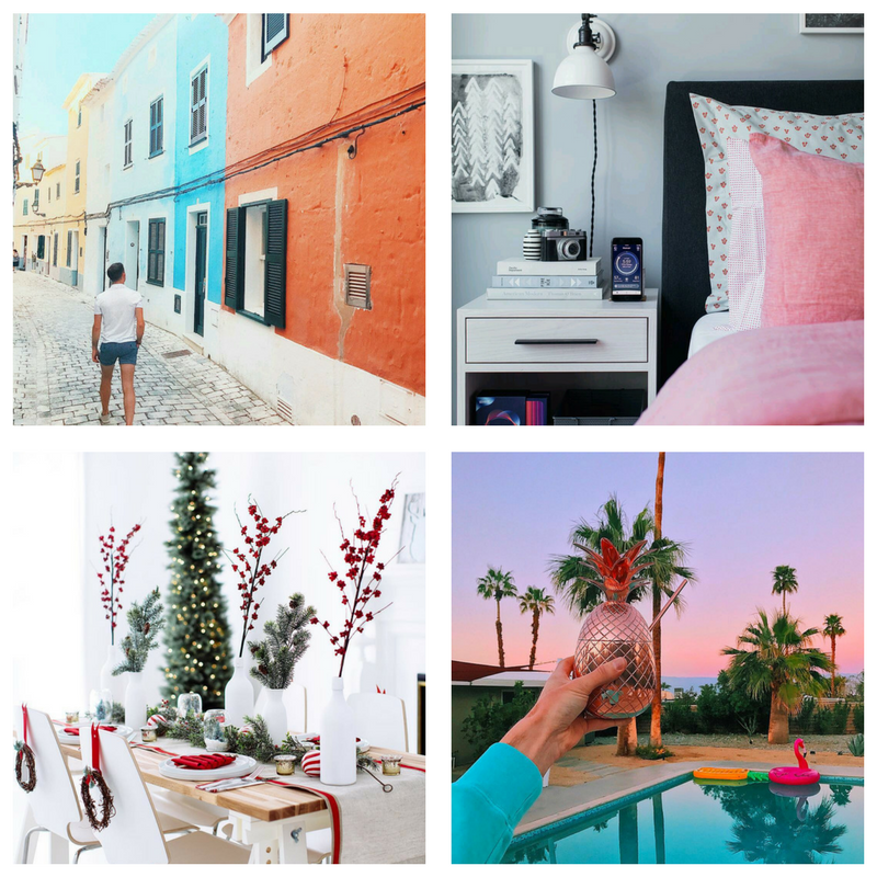 Bright Bazaar Instagram collage