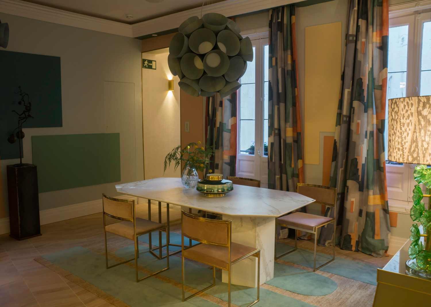 Dining room from AS Interiorista at Casa Decor 2018