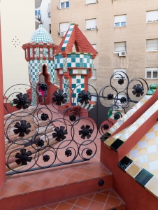 Rooftop, Casa Vicens by Gaudí