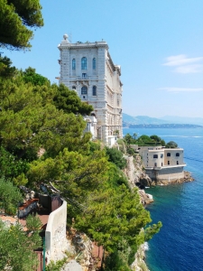 Monaco: view on the Oceanographic Museun