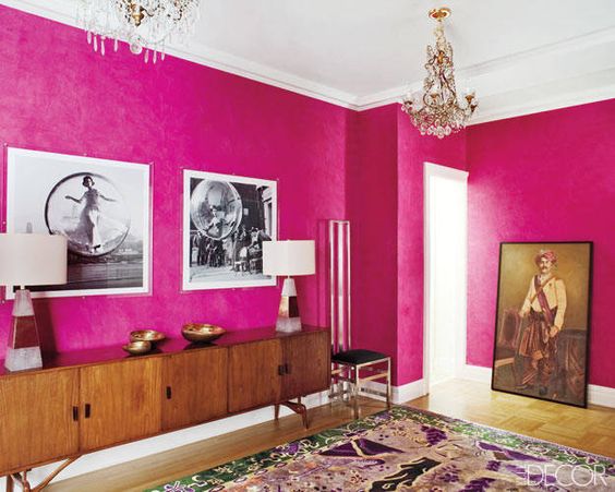 fuchsia pink wallpaper