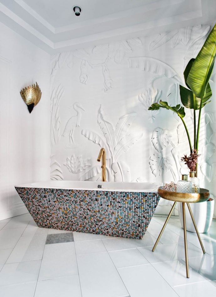 Casa Decor 2019 bathroom designed by Miguel Muñoz for Geberit