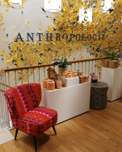 Anthropologie shop in Barcelona