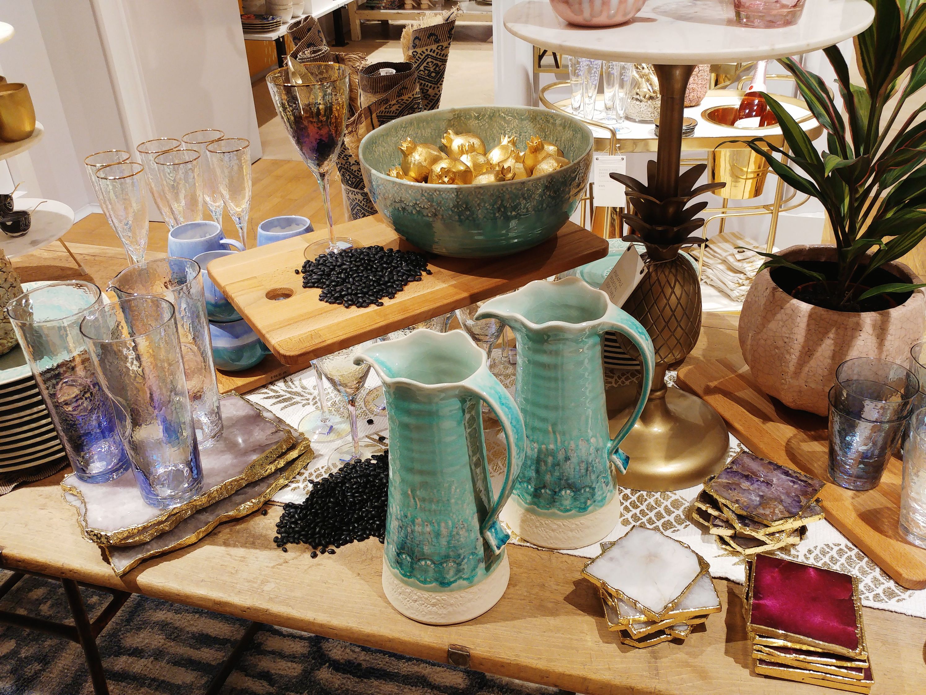 Anthropologie shop in Barcelona - home decor