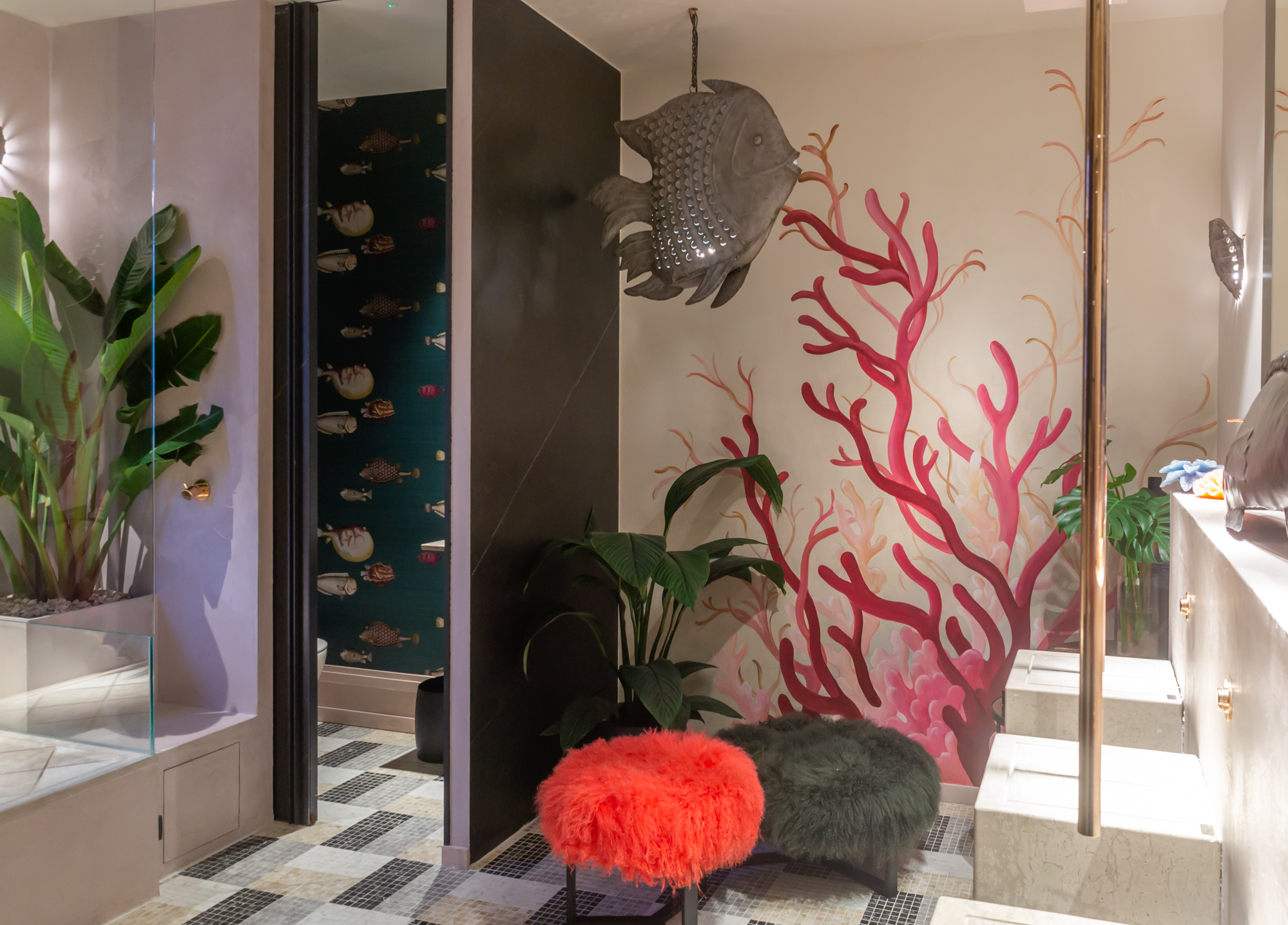 Casa Decor 2019 bathroom by Blanca Hevia for Miapetra