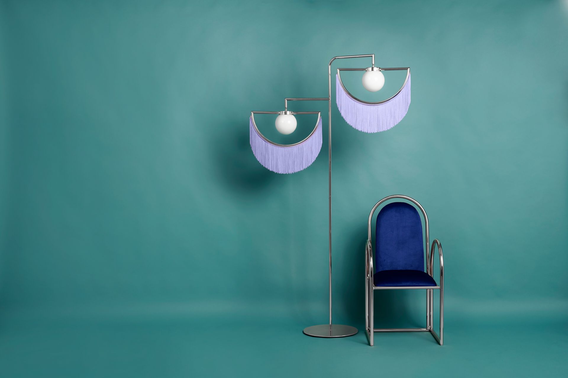 Arco Houtique lamps by Masquespacio