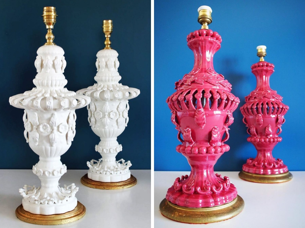 Ceramic lamps from Manises1