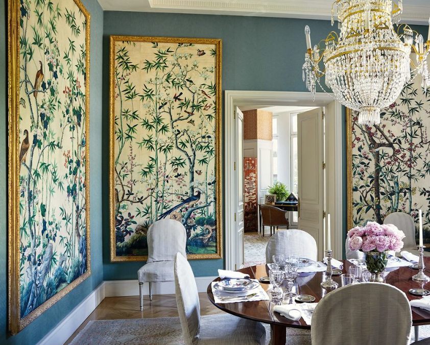 Chinese Wallpaper  Fascinating Chinoiserie décor to impress