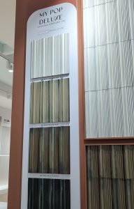 3d tiles from Natucer, Cevisama 2025